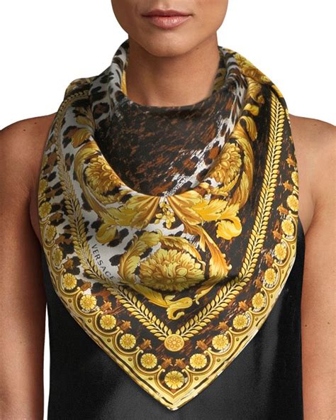 versace scarf set|Versace silk scarf sale.